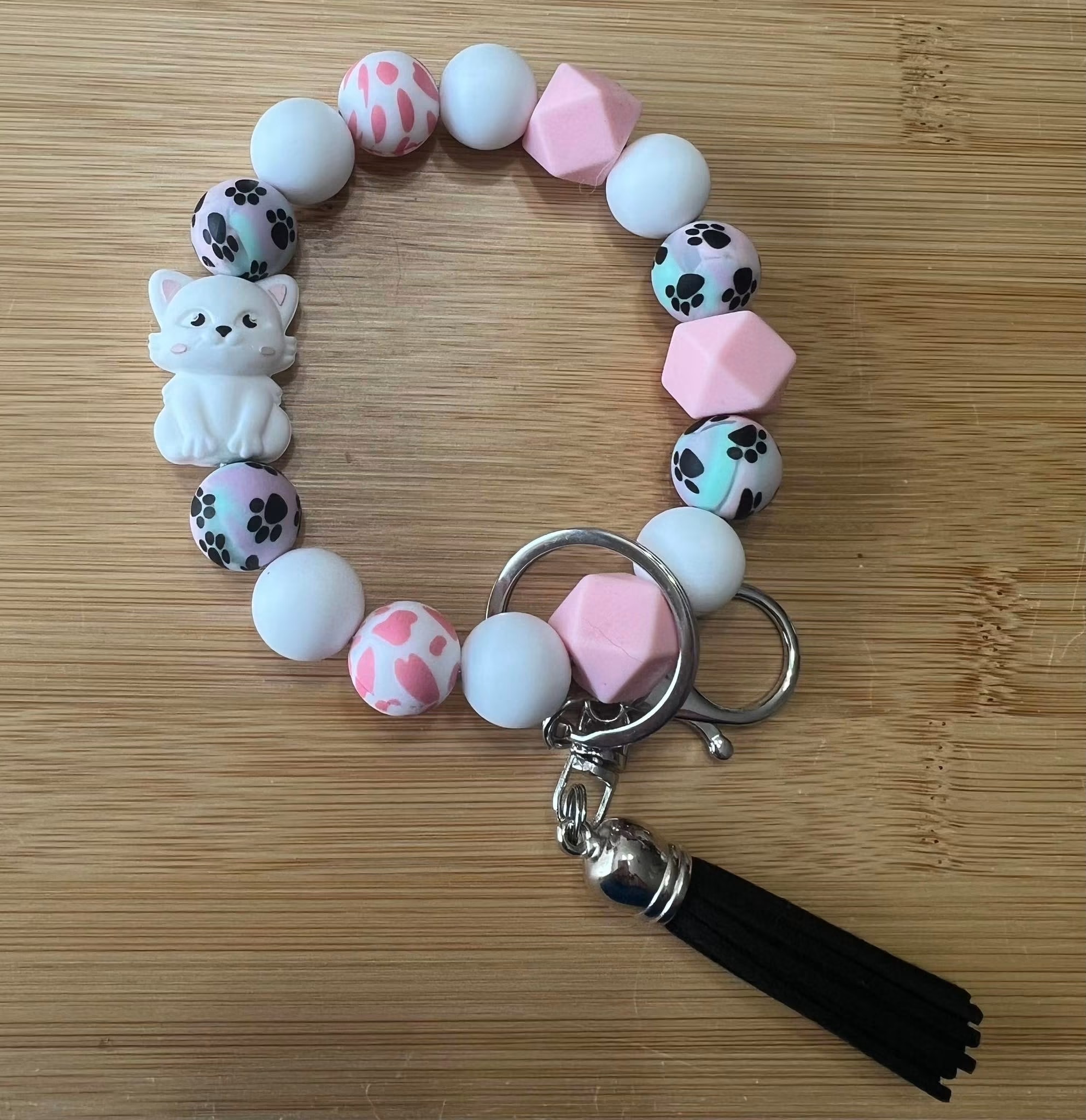 Happy Kitty keychain