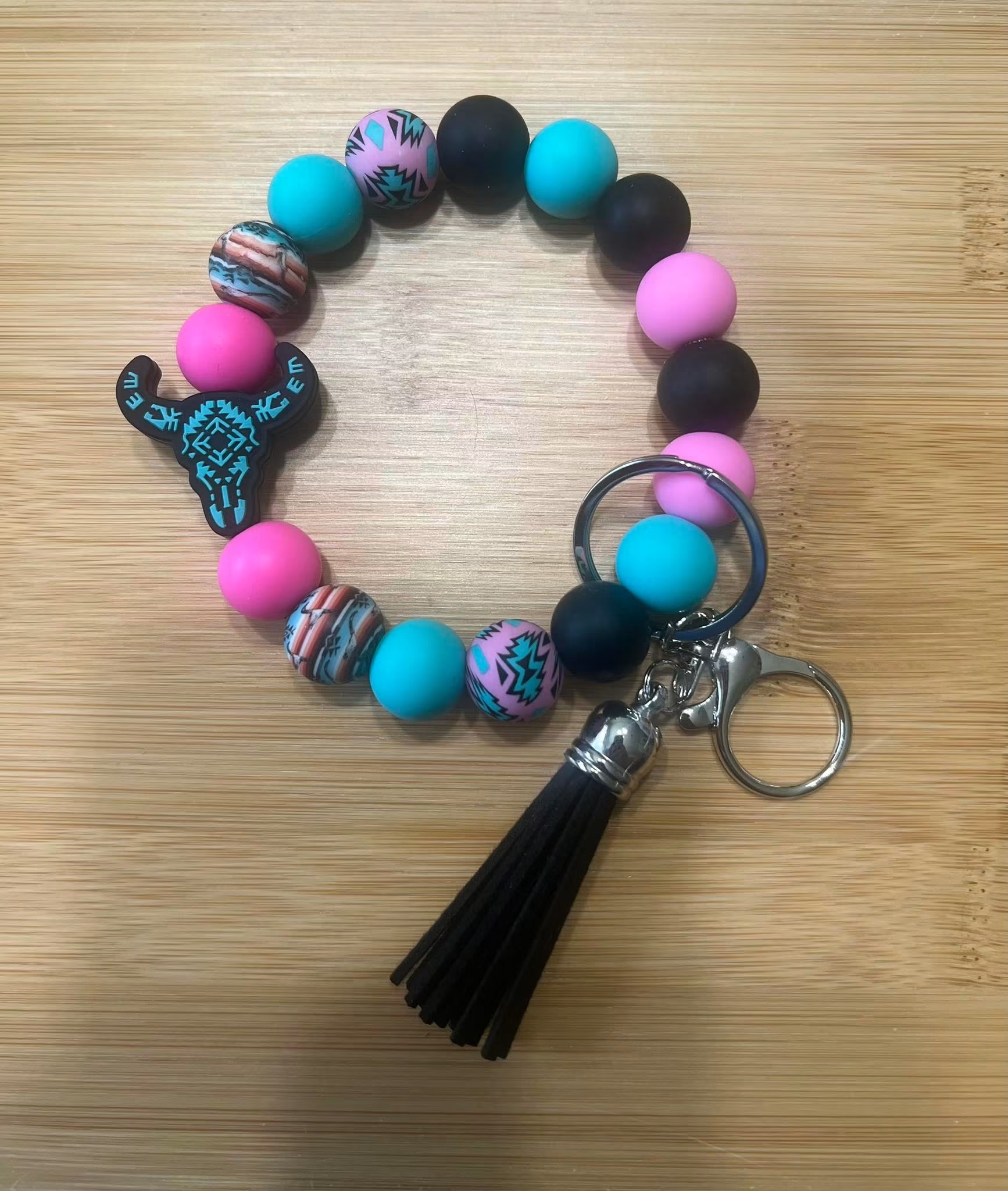 Cow skull Keychain