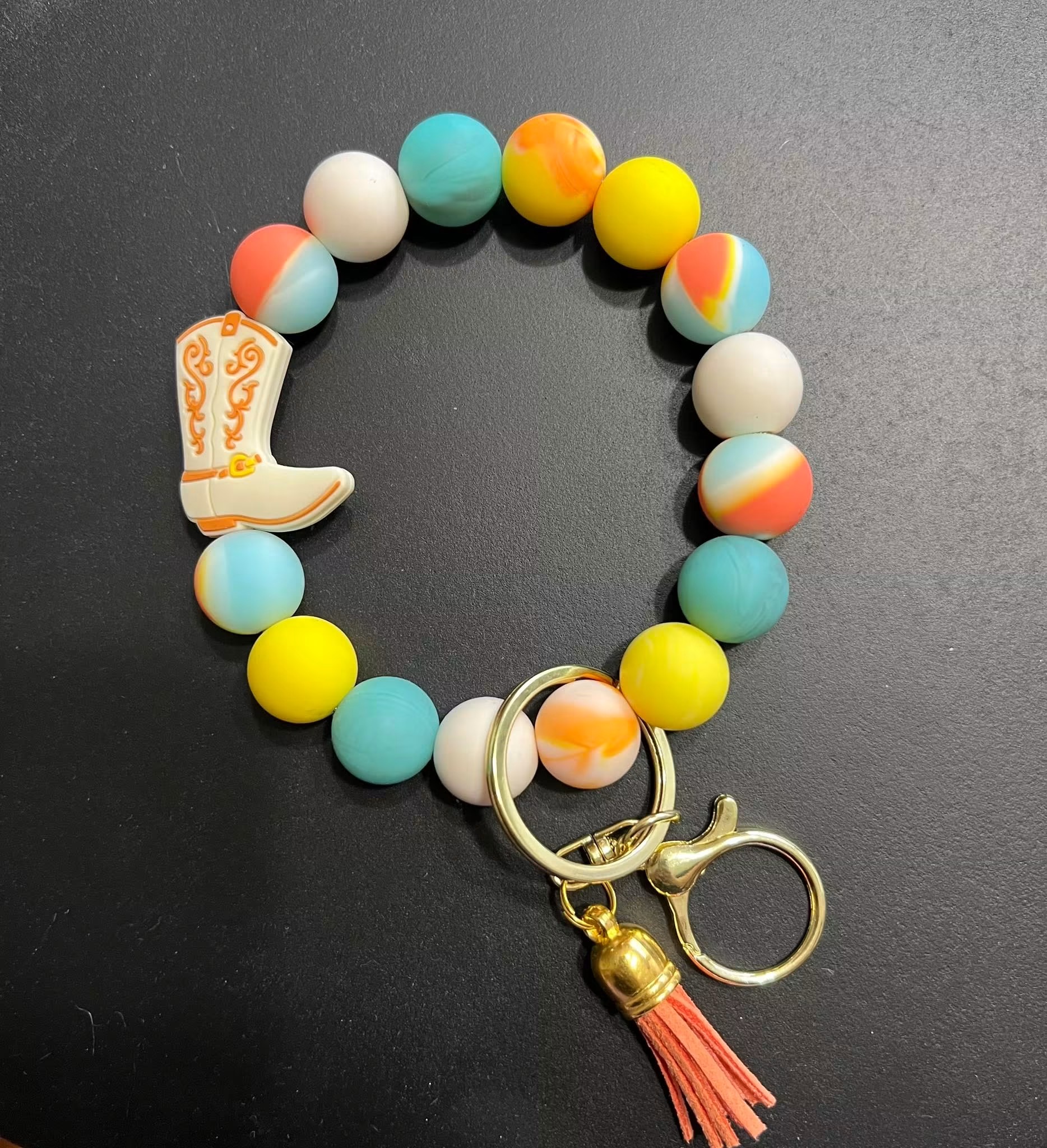 Western Boot keychain