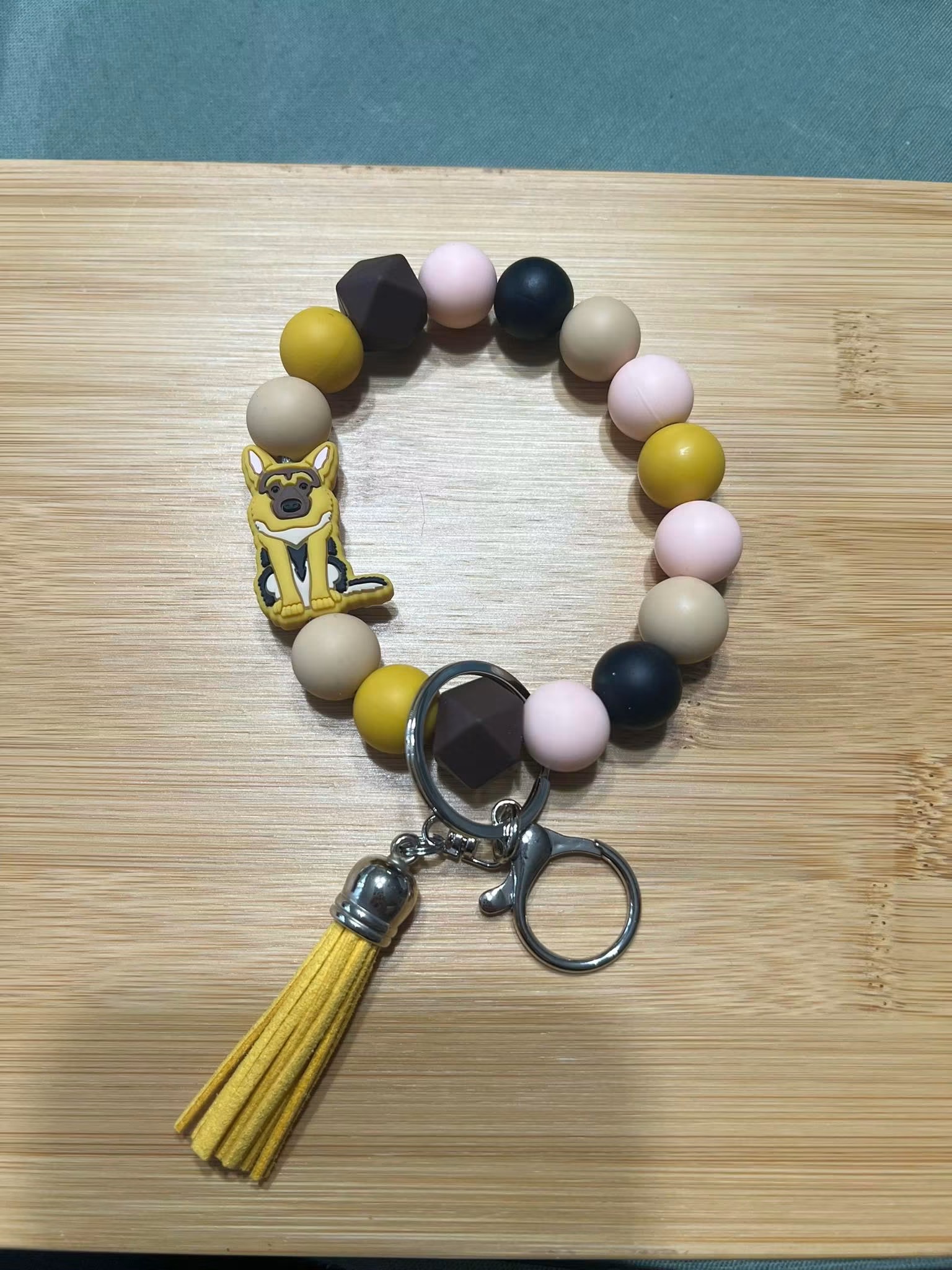 German Shepard keychain