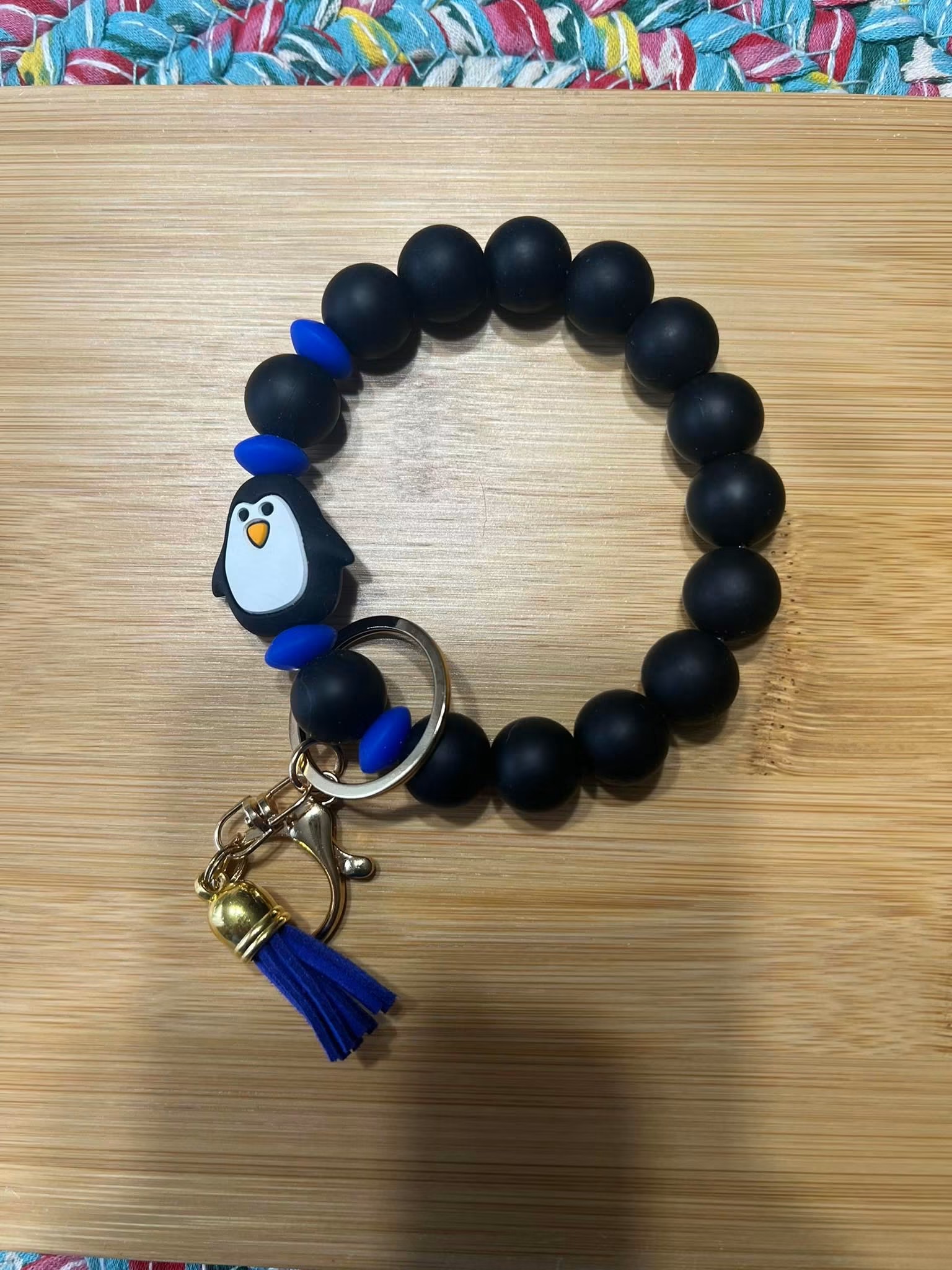penguin keychain