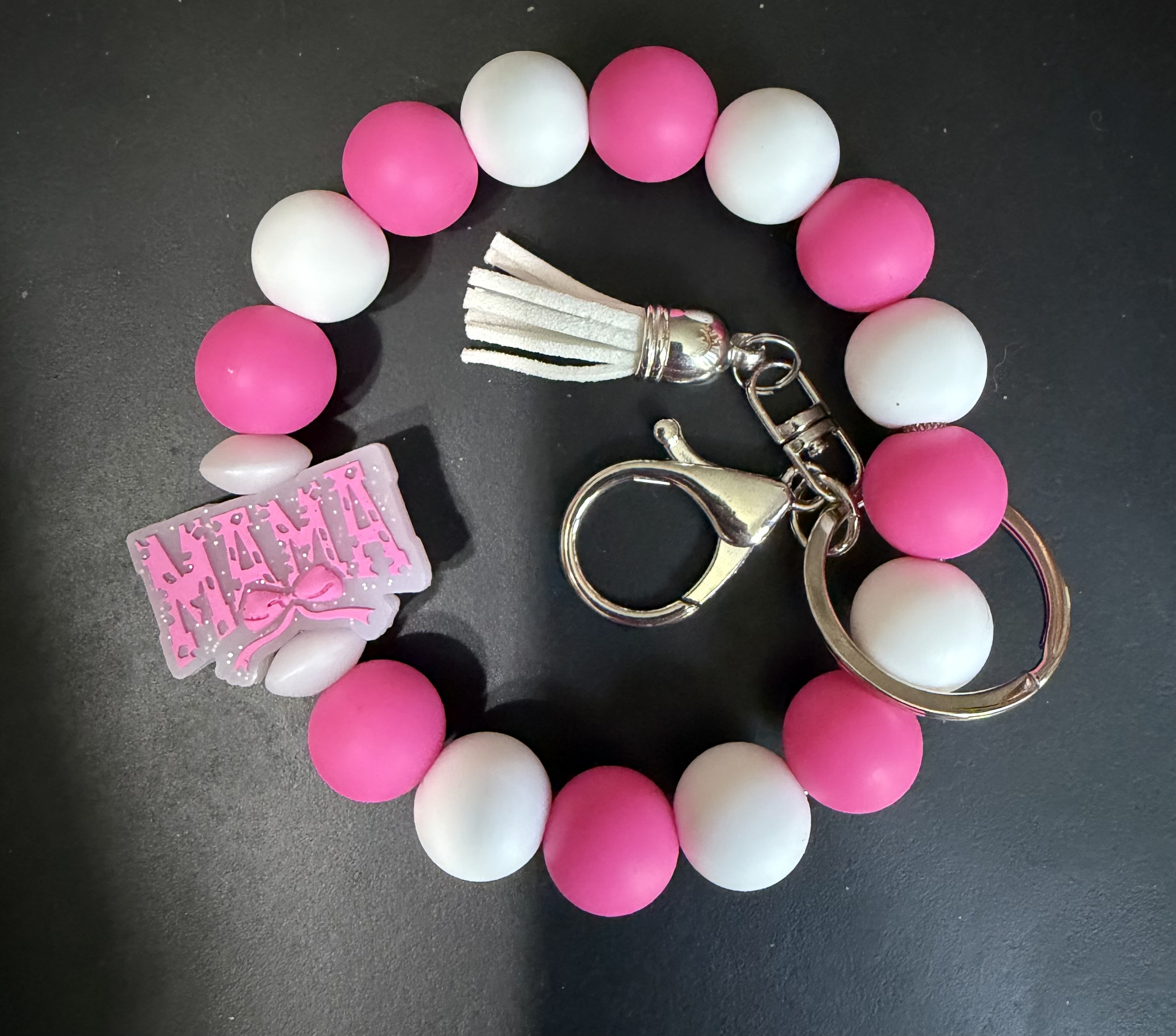 Pink Mama keychain