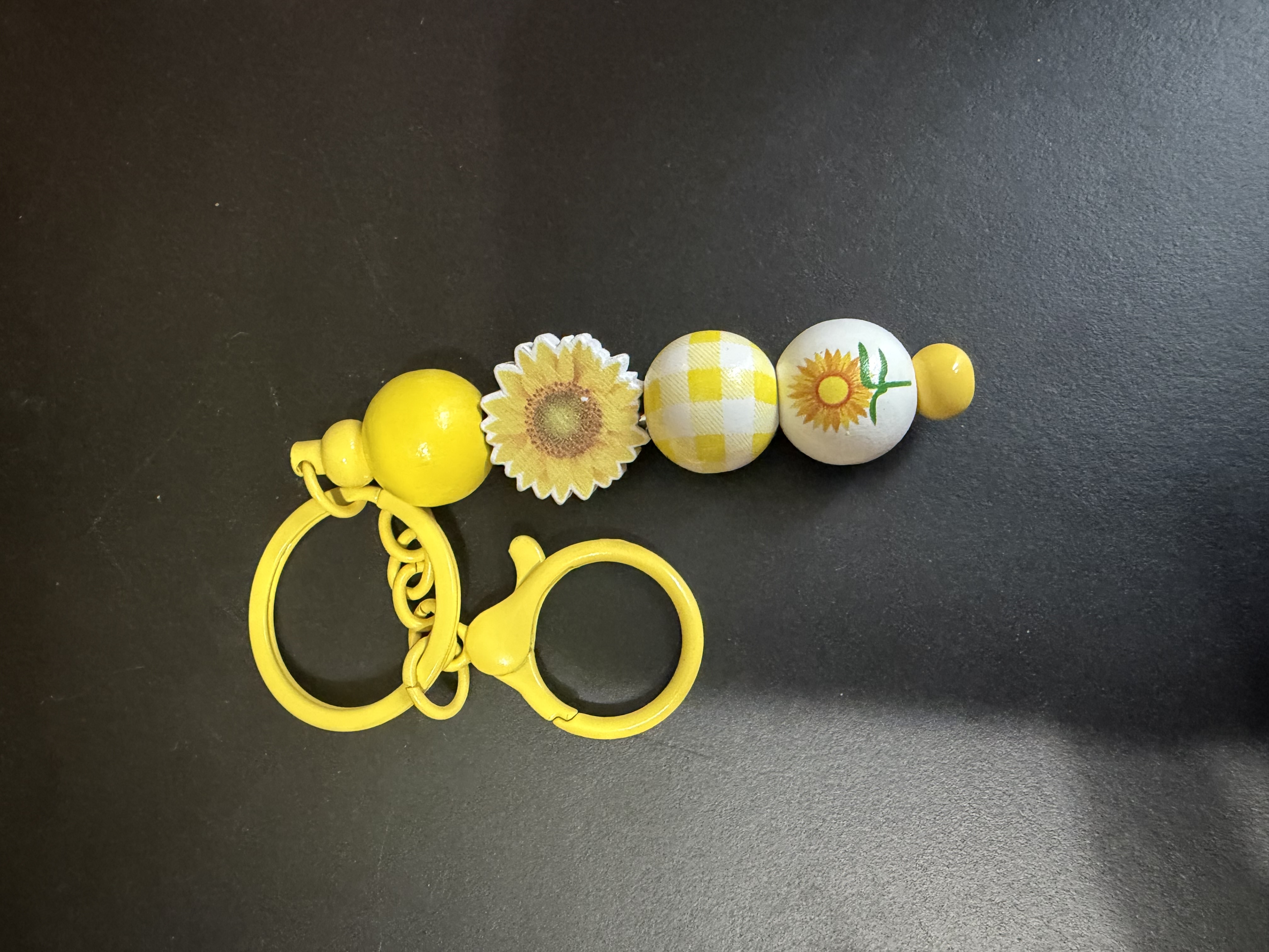 Cute flower keychain