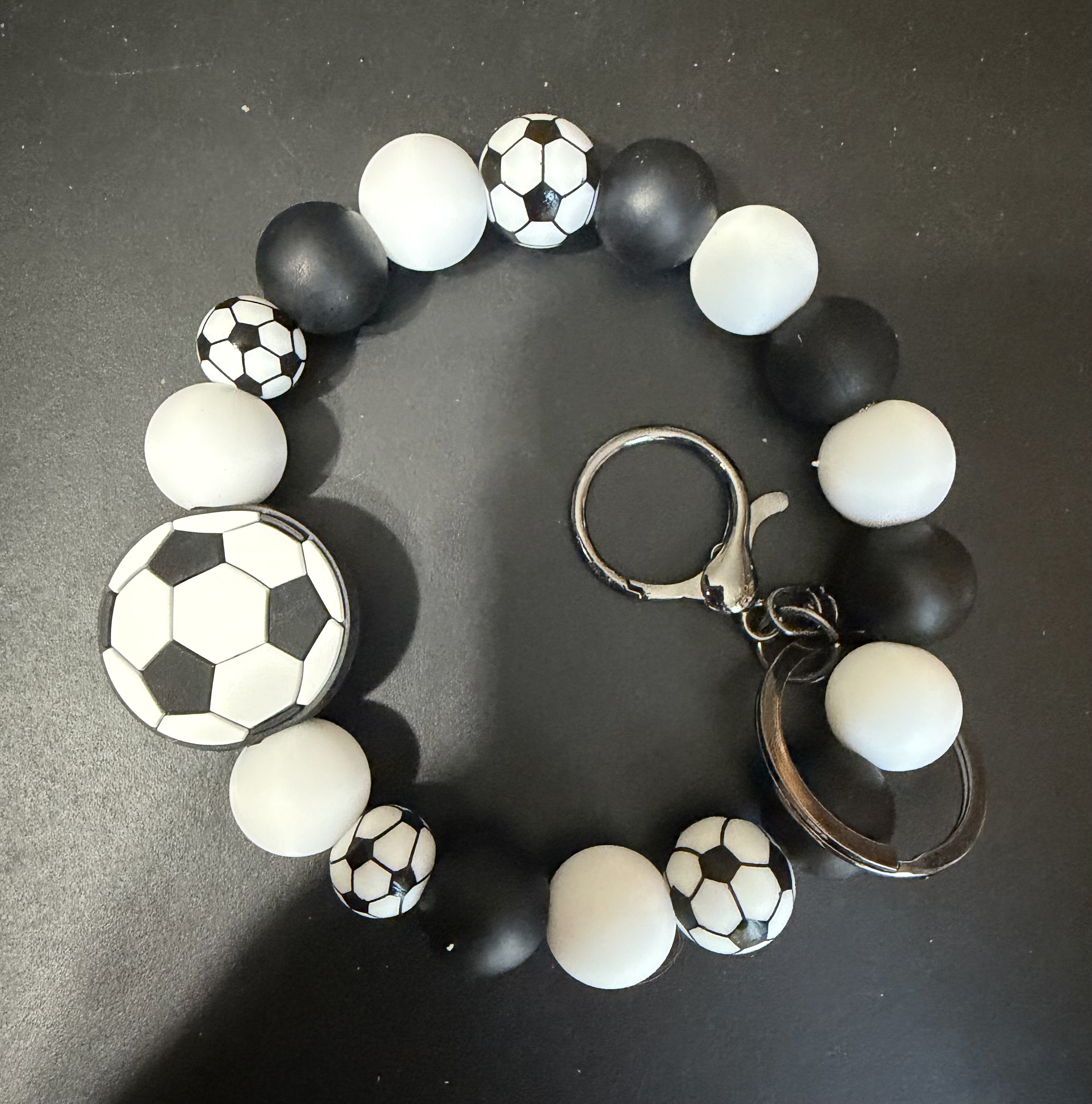 Soccer keychain