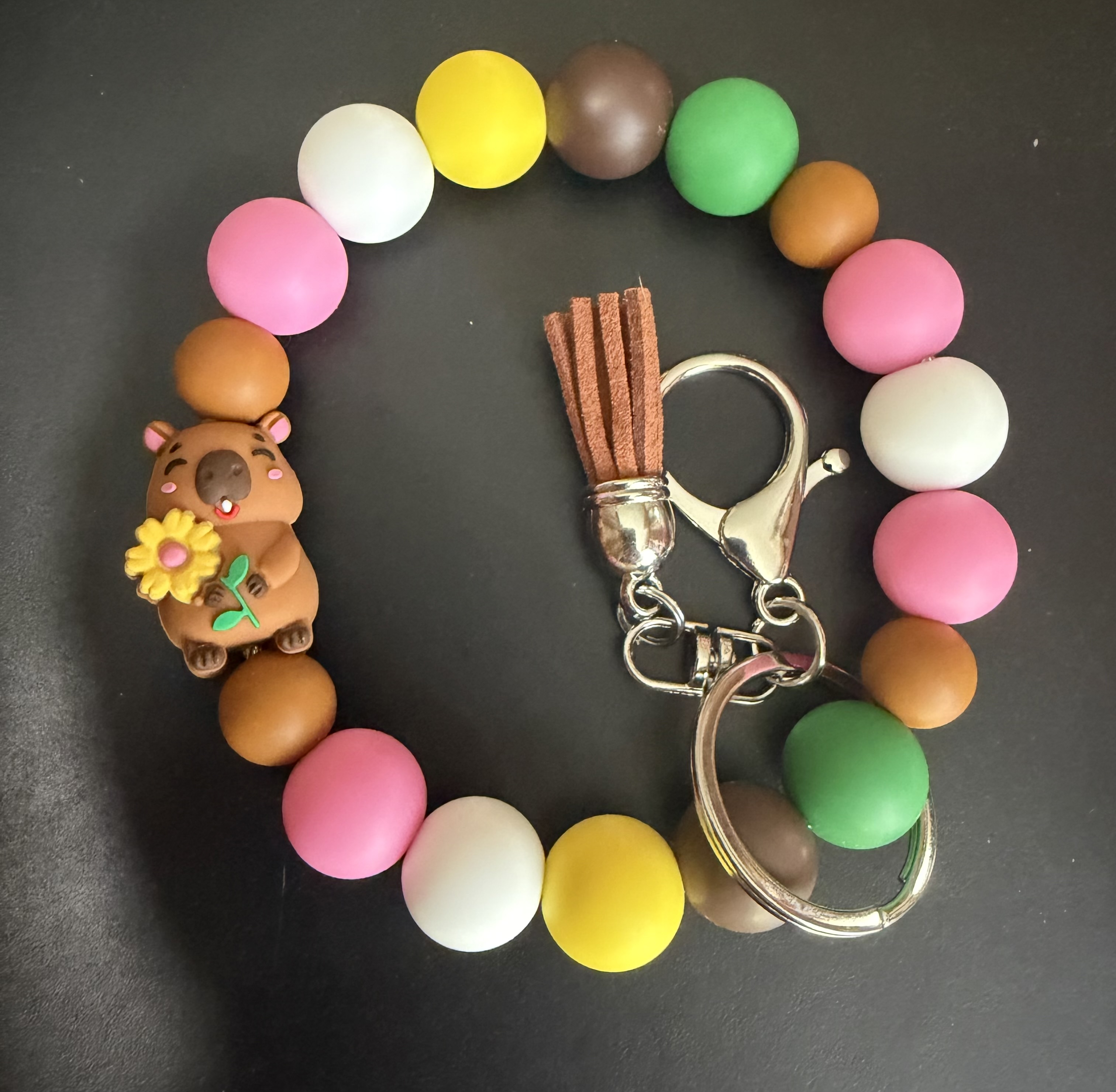 Capybara keychain