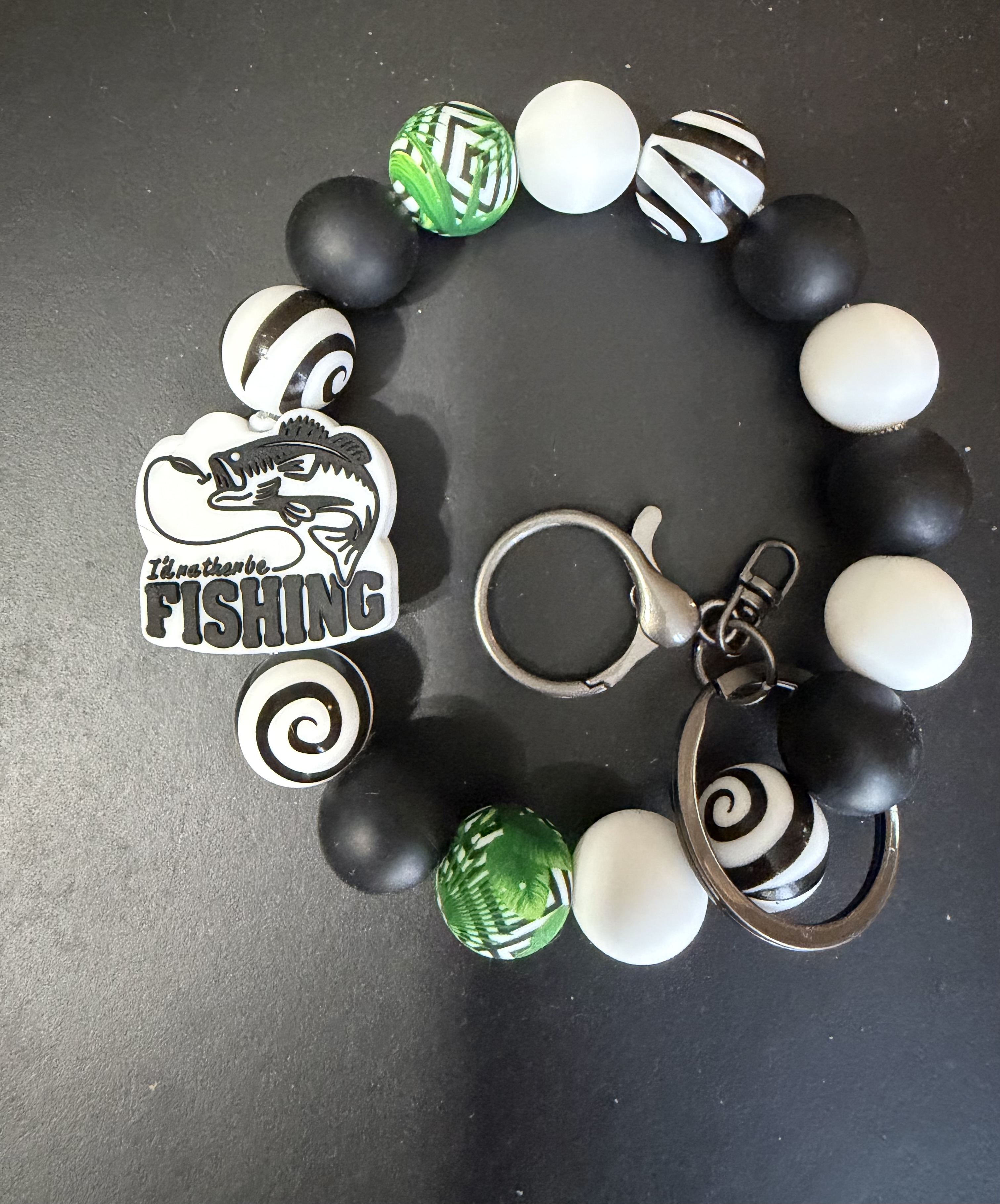 Fishing keychain