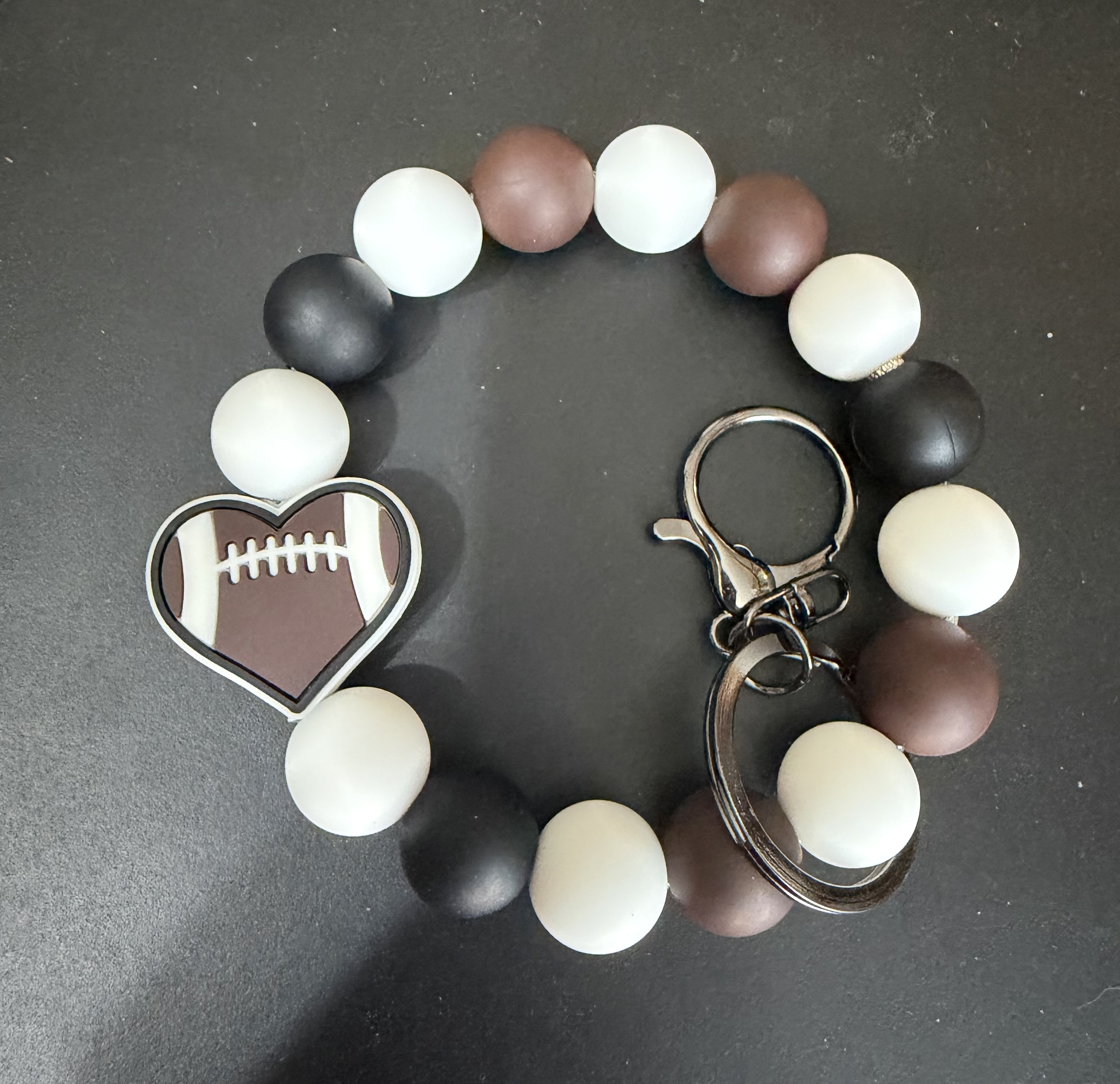Football keychain
