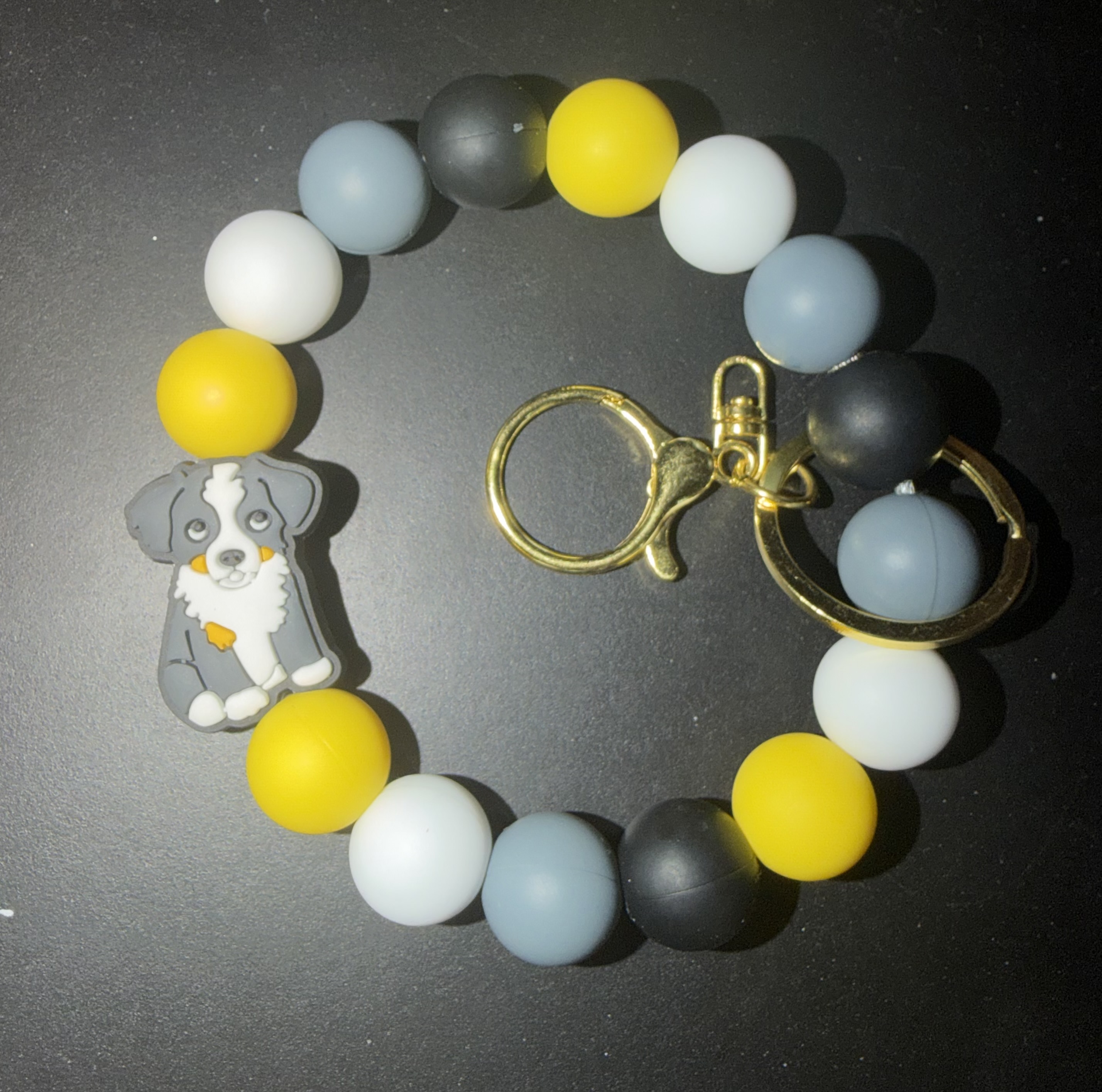 Bernese Mountain Dog keychain