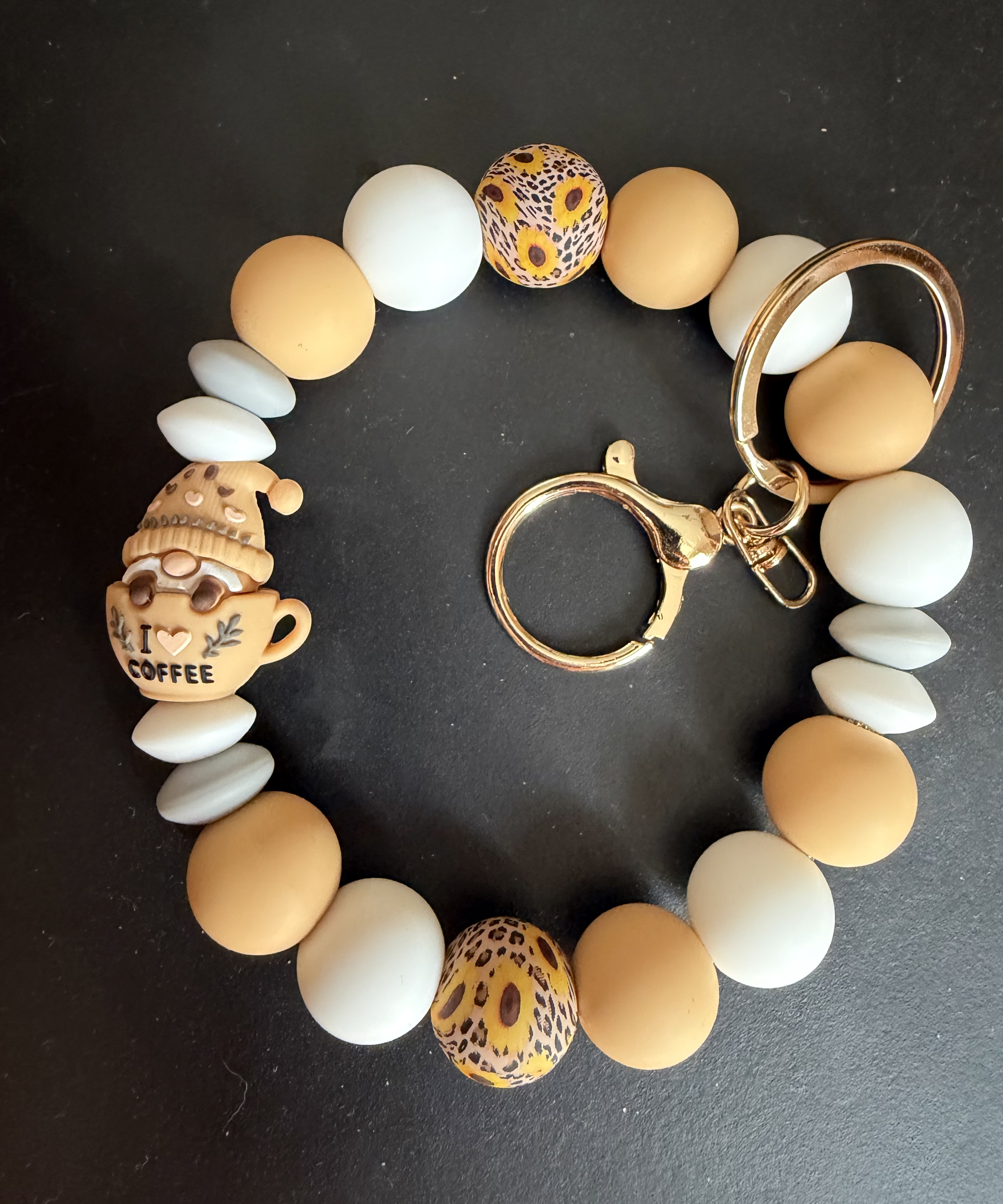 Coffee keychain