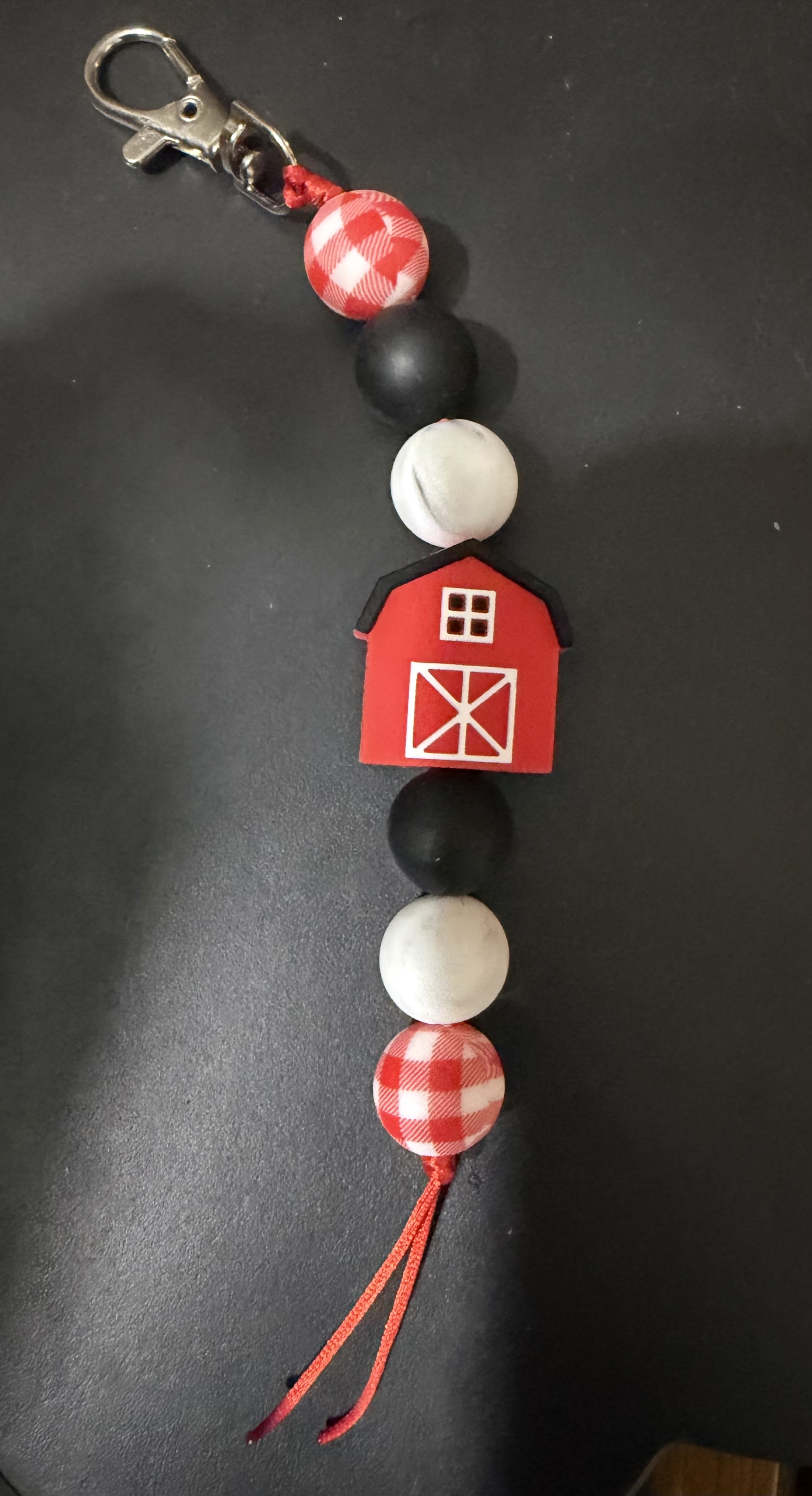 Barn keychain