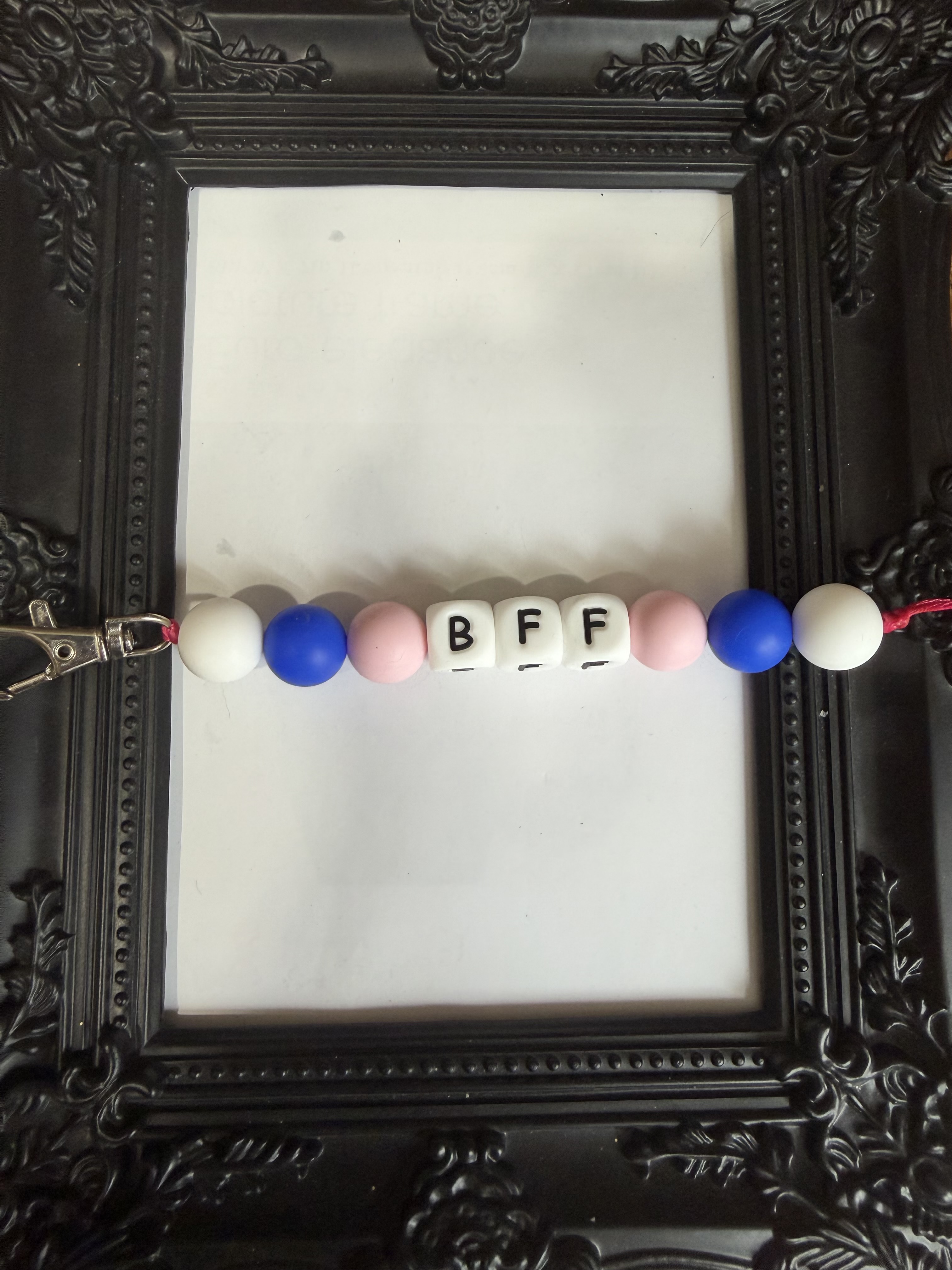 BFF keychain