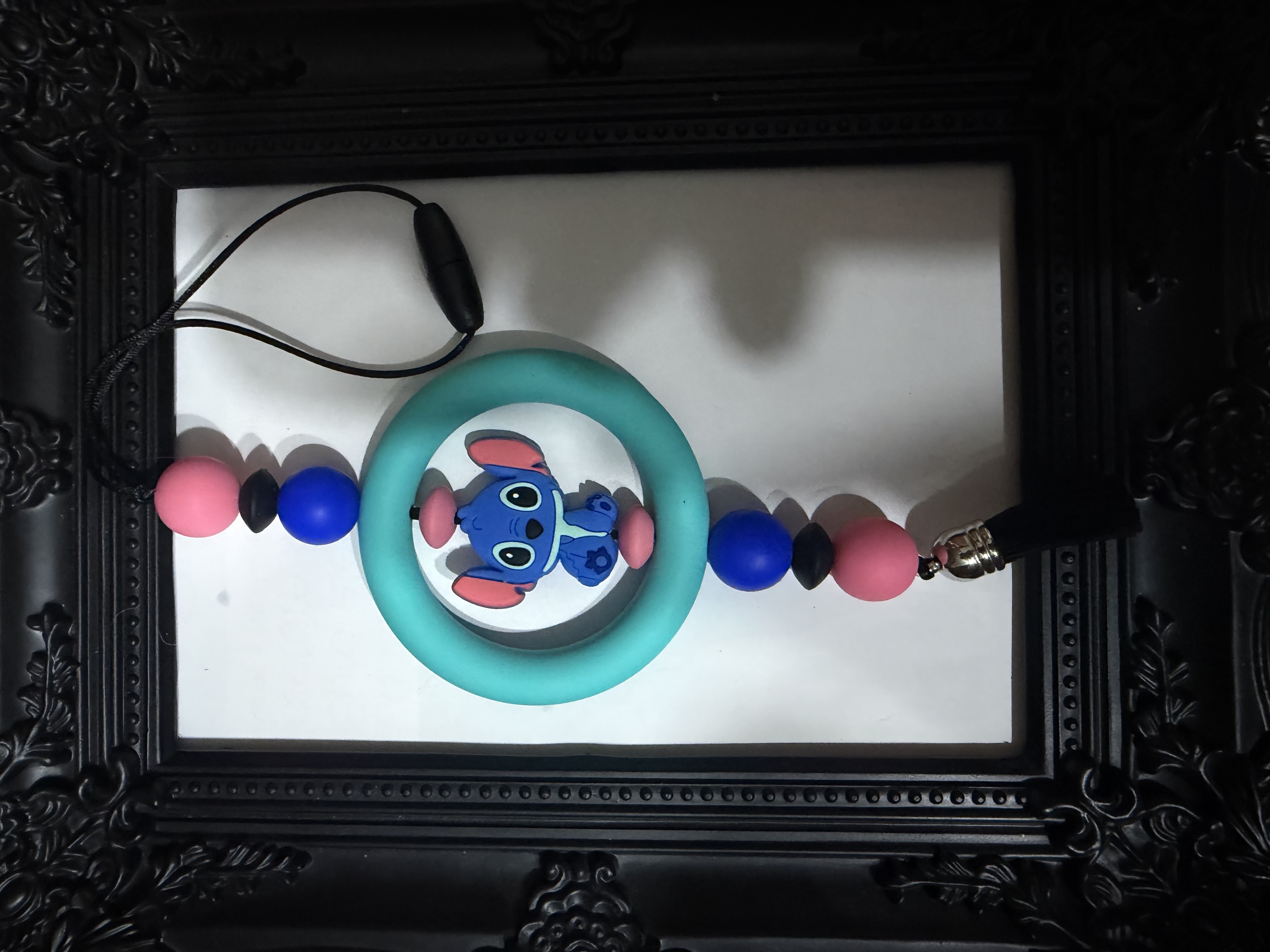 Stitch car charm