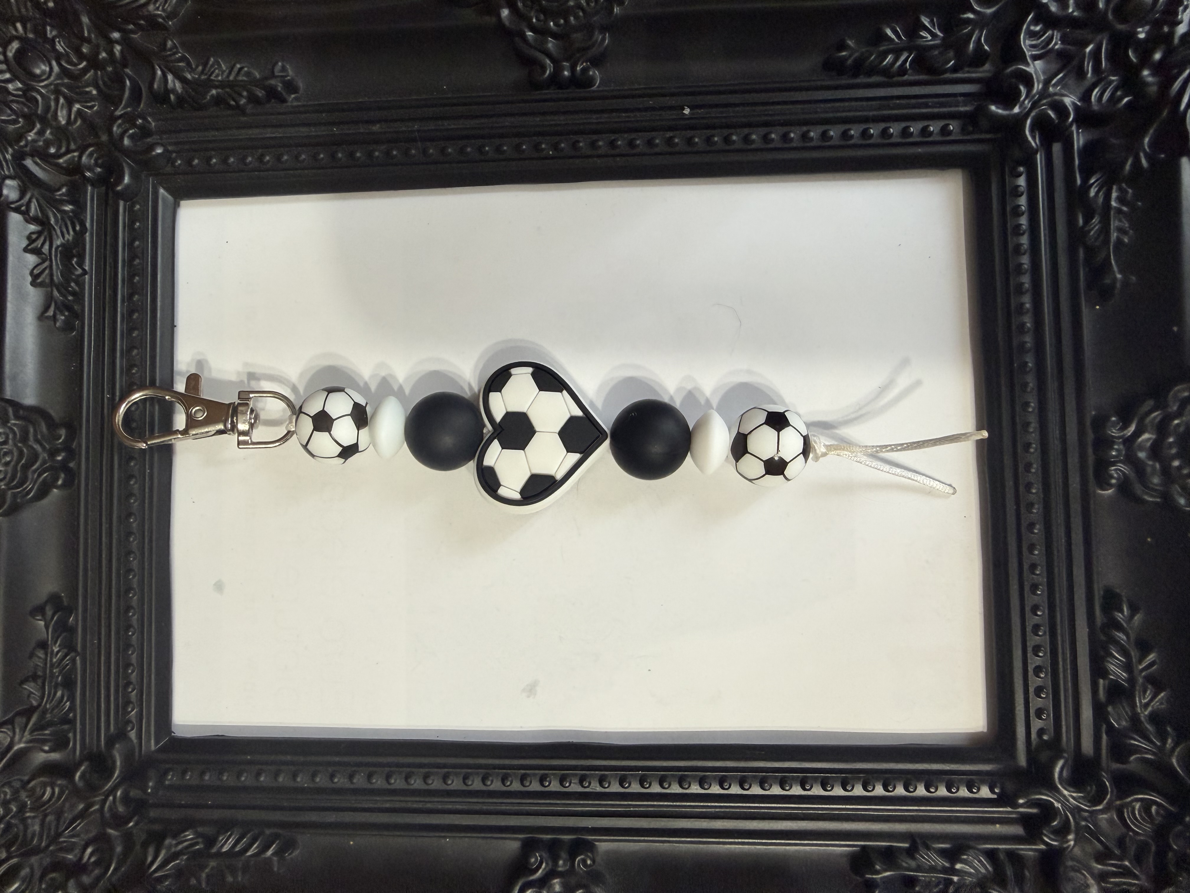 Soccer keychain