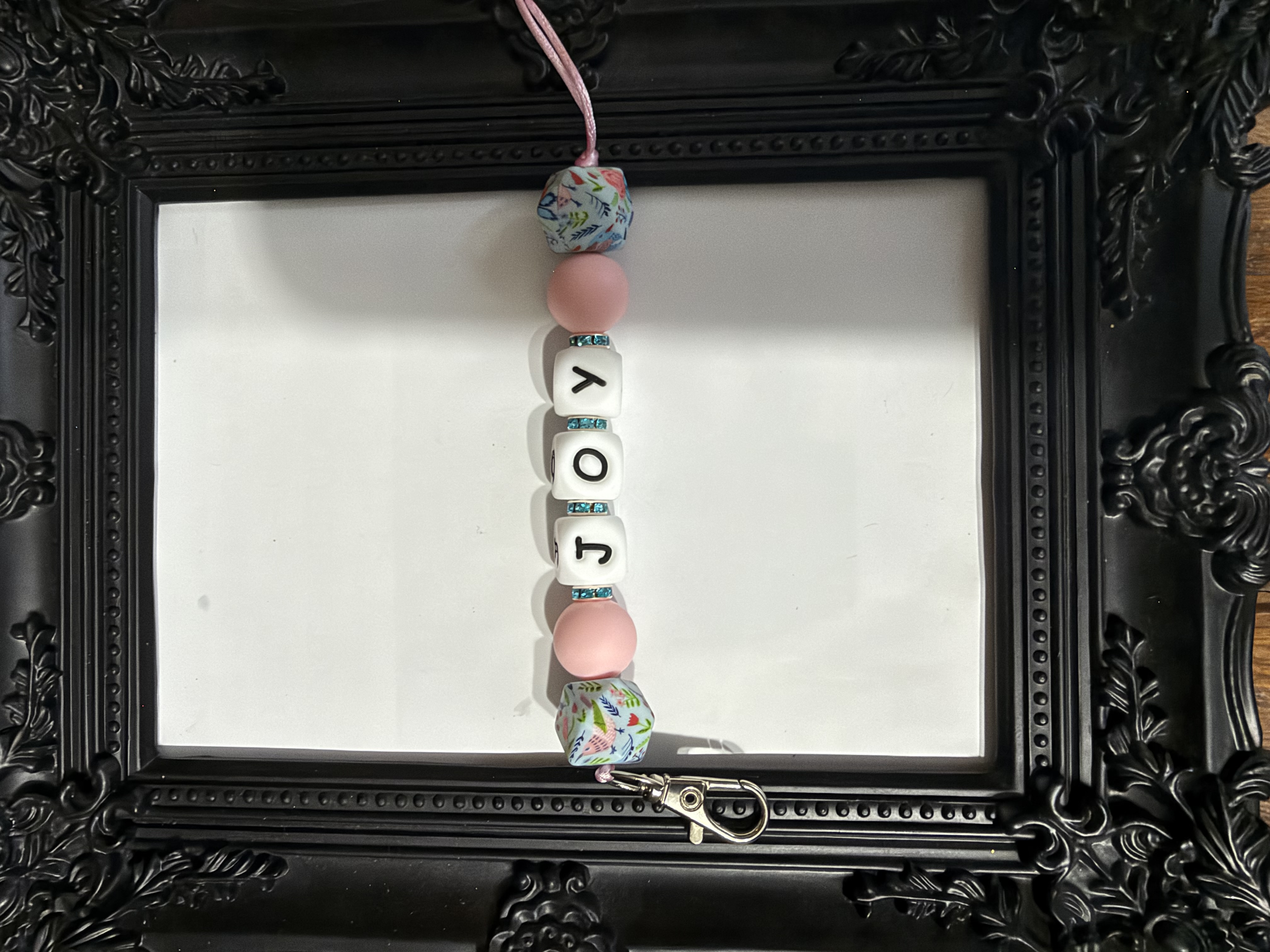 Joy keychain