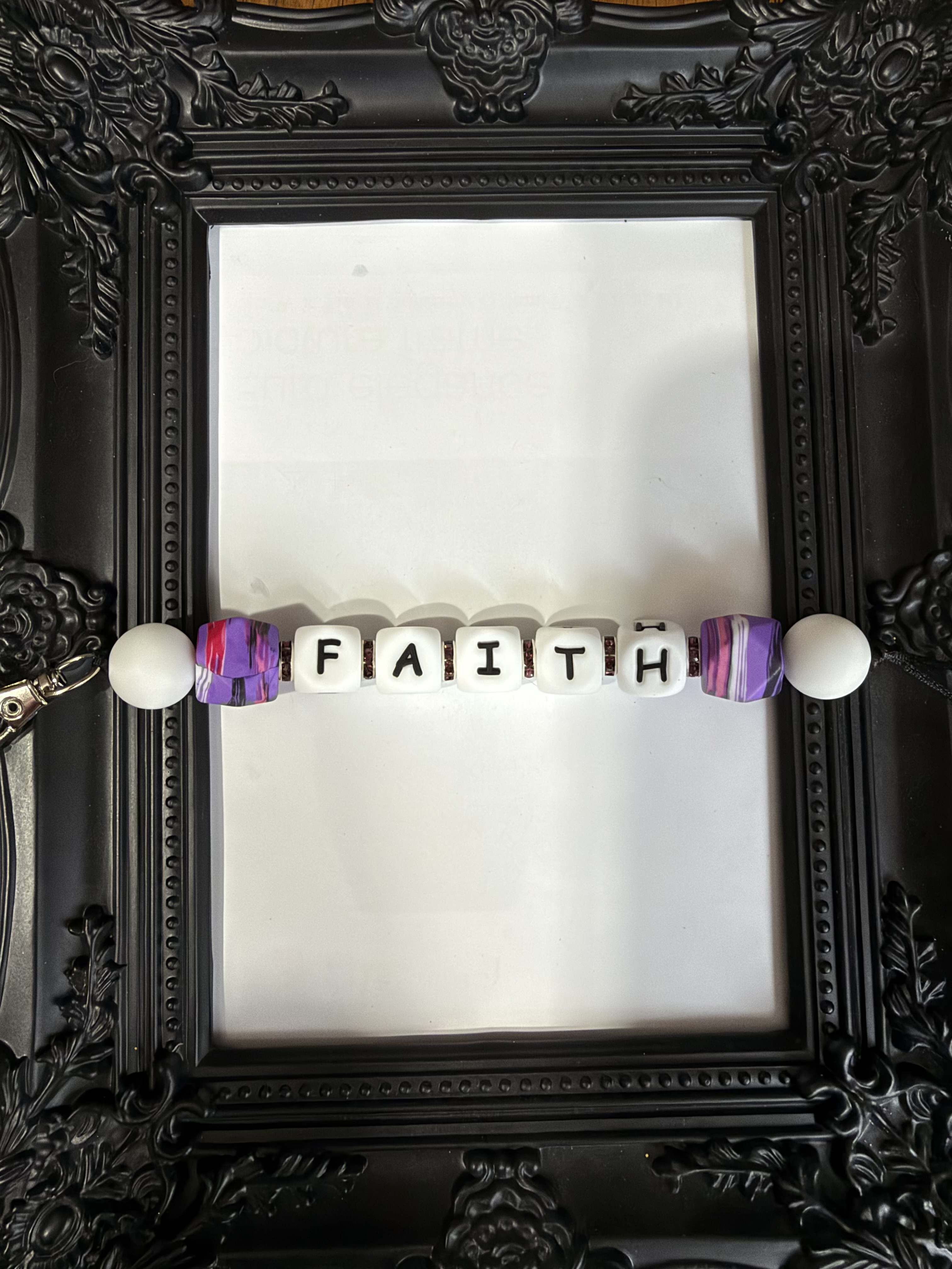 Faith keychain