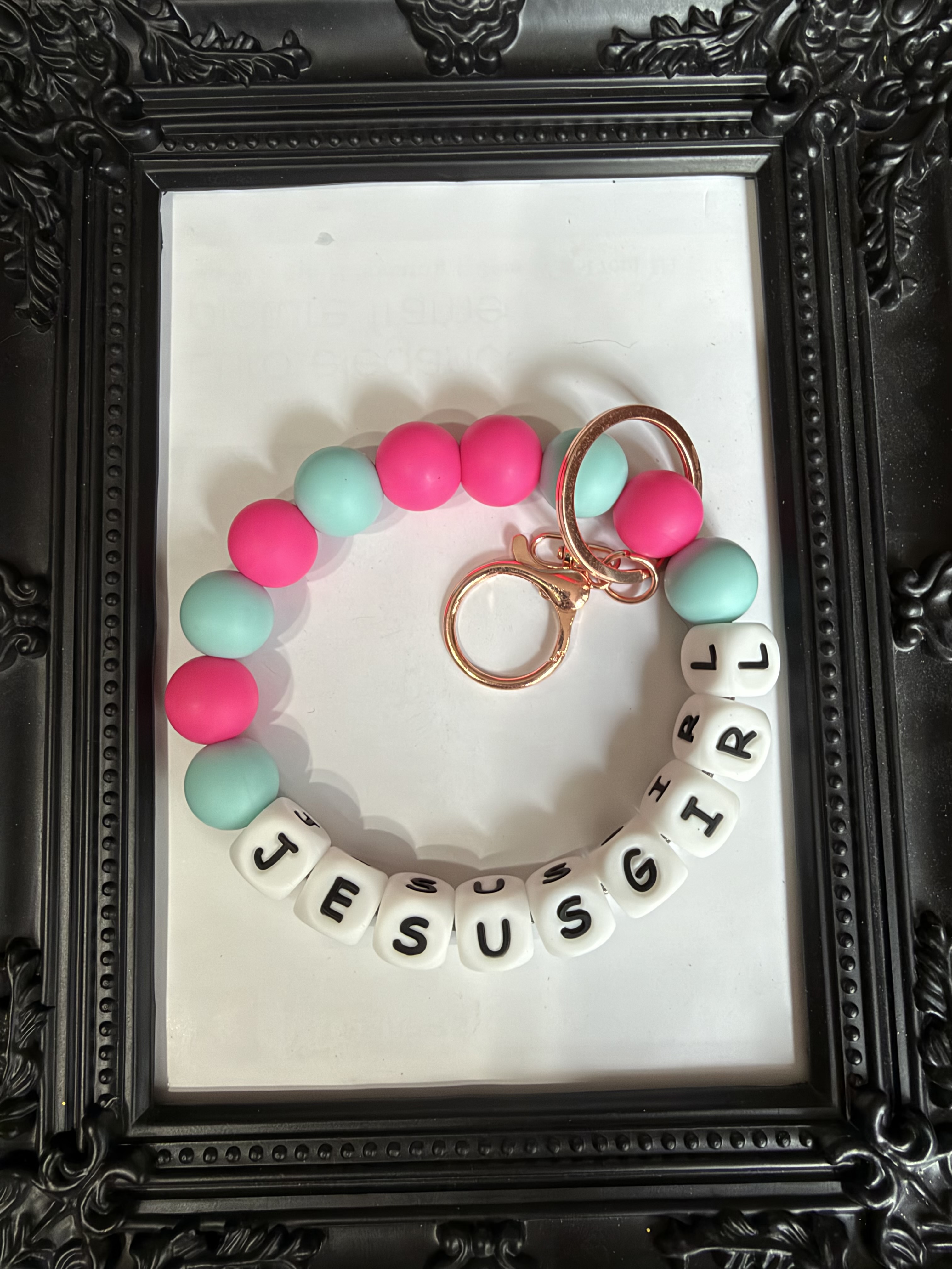 Jesus Girl keychain
