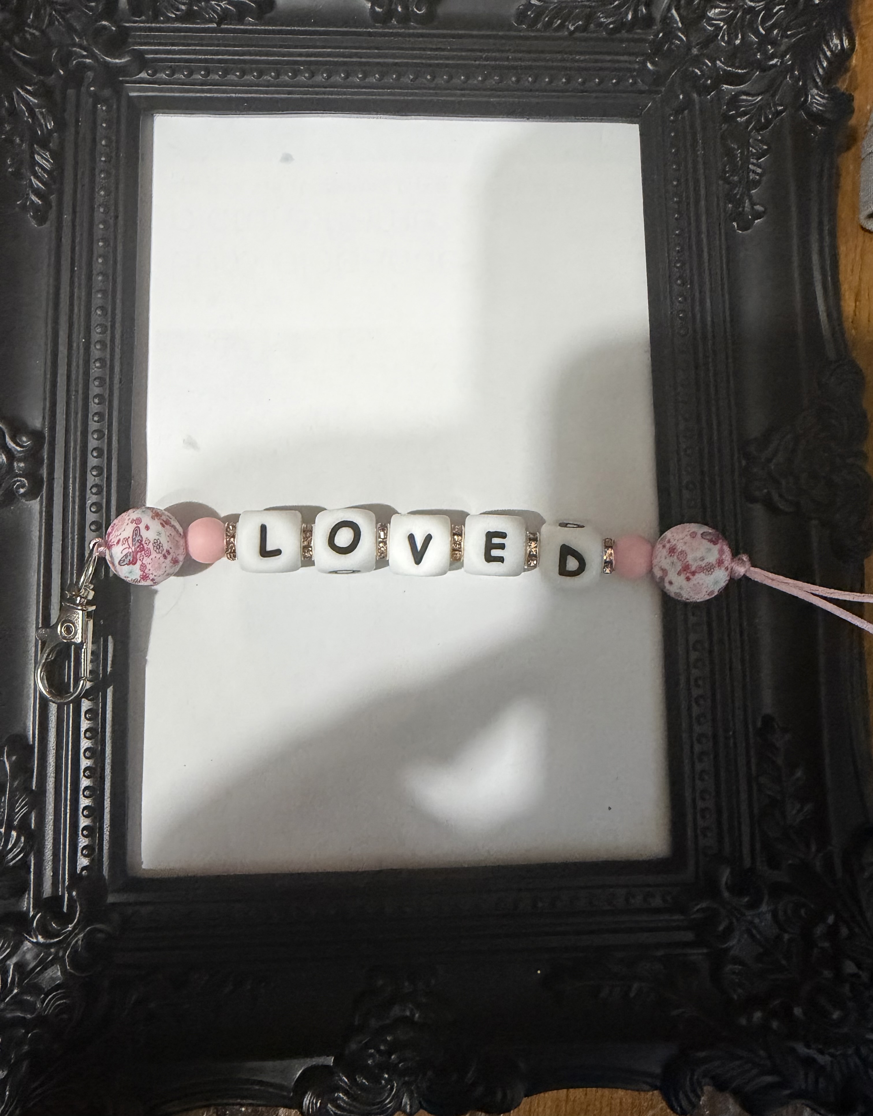 Loved keychain